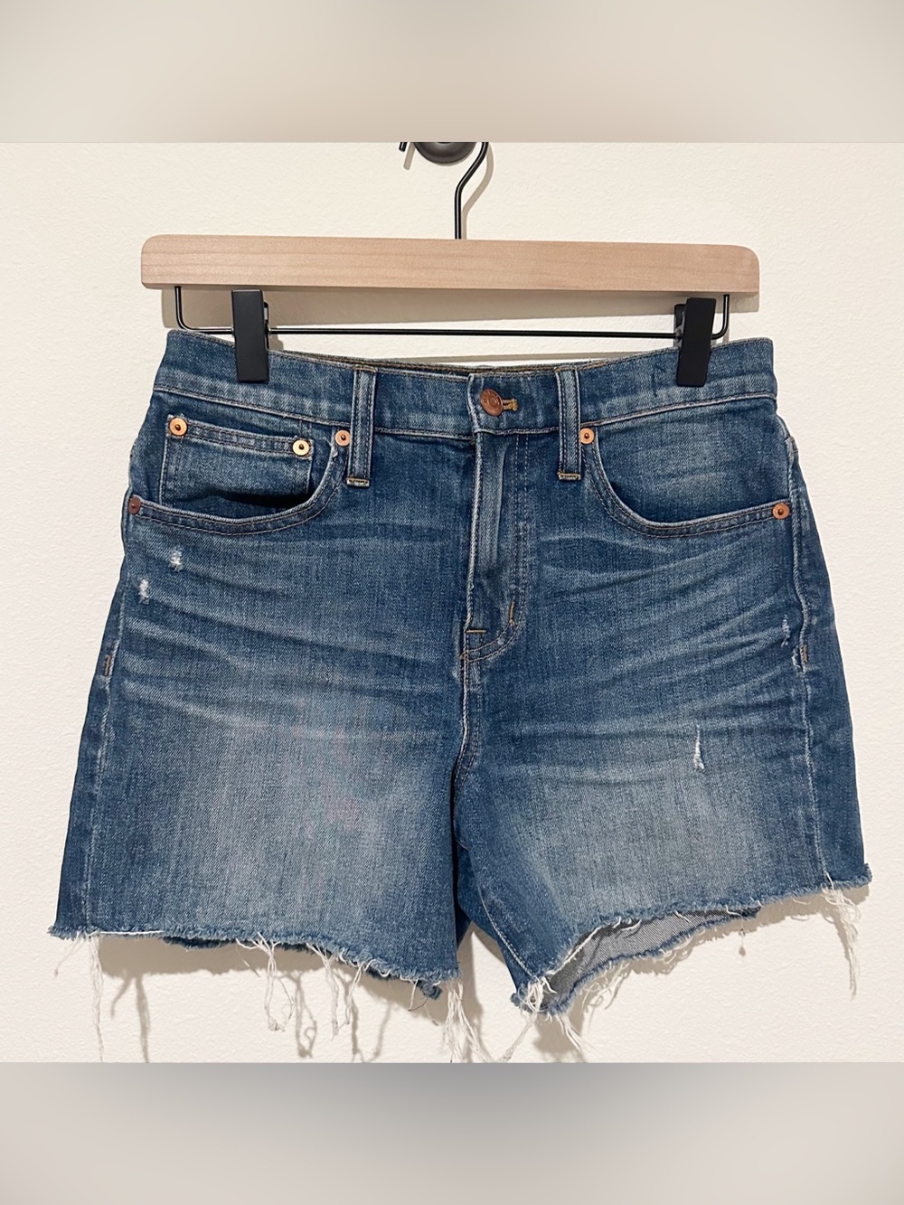 Madewell High-Rise Denim Shorts - 25